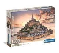Clementoni High Quality Collection The Mont Saint - Michel Rising - 1500 pièces