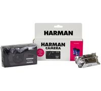 Appareil photo rechargeable HARMAN + 2 films Kentmere N&B 36 poses - Noir