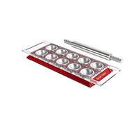 Compact 4627332 Tablette Ravioli, Acier, Rouge, 34 x 12 x 2 cm