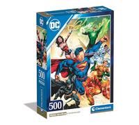 Clementoni- DC Comics Comics-500 Pièces-Puzzle pour Adultes 14-99 Ans, Fabriqué