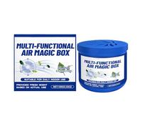 Compact Air Purifier - Odor Control Freshener, Portable Size with Effective Air Filtration, Activated Carbon Material, Quiet Functioning, Indoor Use for Bedroom Bathroom Home Office Garage Apartment