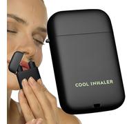 Compact Aromatherapy Inhaler Stick, Double Nozzles Natural Oil Diffuser, Portable Sinus Relief Device, Motion Sickness Aid, Memory Enhancer Travel Tool, 1 Piece