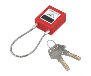 Compact Cable Padlock 90mm Shackle Stainless Steel