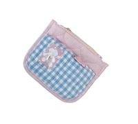Compact Cloth Coin Purse for Daily Use Easy Carry Cards Money Organizers Lovely Present for Friend Sisters Friendly Cloth Card Case