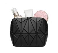 Compact Cosmetic Bag, Foldable Toiletry Storage Organizer, Waterproof Design with Easy Carry, Multi Pocket Travel Makeup Case, Toiletry Bag with Modern Style, Travel Organizer for Shower Trips