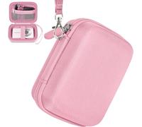 Compact Digital Camera Case FHD 1080P 36MP 2.4"" LCD Rechargeable Only Small Storage Box,Pink,Leather or leather