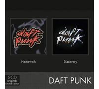 Compact Discs - Daft Punk - Homework & Discovery - 2 Disques - Boitier - EAN 0190296200625