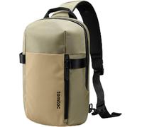 Compact EDC Sling Bag, Sac à Bandoulière Minimaliste Crossbody pour 13"" MacBook Air/Pro, 2024 13"" iPad Pro M4, 13"" iPad Air M2, Sac à Dos Résistant à L'eau, Usage Quotidien, Travail, Kaki/Vert.[G63