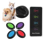 Compact Electronic Gadgets, Flashlight Whistle Key Finder, Battery Phone Finder, Portable Glasses Tracker 10,24 x 1,57 x 5,91 for Family Friends, Finding Key Wallet and Passport Colorful
