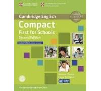 Compact First For Schools - Second Edition. Student's Book Without Answers With Cd-Rom