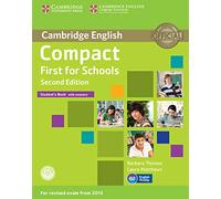 Compact First for Schools Student's Book with Answers with CD-ROM