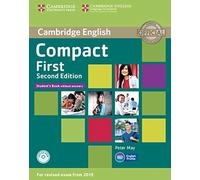 Compact First Student's Book without Answers with CD-ROM