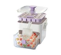 Compact Freezer Tray, Swift Release Mold, Sturdy Scoop Handle, Cocktail Coffee Whiskey Cooler, Home Kitchen Beverage Organizer, Utility Gear for Family, Friends, Gatherings
