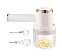 Compact Hachoir à Ail | Hachoir Rechargeable USB 300ml - Légumes Multifonction - Pour Noix, Piment, Oignon, Viande, Légumes, Poulet, Gingembre, Fruit, Purée, Cuisine et