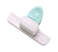 Compact Hole Puncher - Manual Paper Tool for School Binder | Alloy Steel with Adjustable Guide, Portable Office Craft Accessory, Classroom Scrapbook Equipment, Journal Notebook Card Paperwork Organize