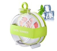 Compact Ice Maker - Water Bottle Tray Mold, Easy Release Freezer Tool, Reusable Drink Cooling Accessory, Kitchen Station Functional Style, Ice Mold for Coffee, Whiskey, Soda