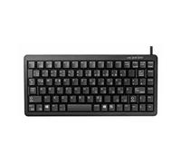 Compact-Keyboard G84-4100 - Clavier - PS/2, USB - Allemand - noir