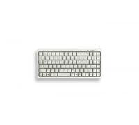 Compact-Keyboard G84-4100 - Clavier - PS/2, USB - R.-U. - gris clair