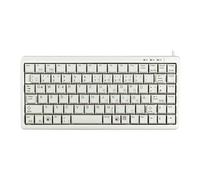 Compact-Keyboard G84-4100 - Clavier - USB - Allemand - gris clair