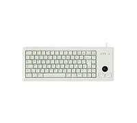 Compact-Keyboard G84-4400 - Clavier - USB - Anglais - gris clair