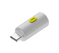Compact LED Torch - Pocket Flashlight for Explorers | 0.9x0.5 Inch Battery Free ABS Lamp, High Brightness Light Beam for Backpacks, Travel Night Light, Hiking Gadget Accessories Phones