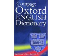 Compact oxford english dictionary 3eme edition
