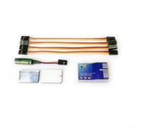 Compact pour A3 V2 Carte de contrôle de vol pour planeur radiocommandé avec équilibrage gyroscopique Mems et installation facile