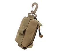 Compact pour Hommes - Porte-Traits Portable avec Trousseau, Mini Organisateur en Plein air | Porte-Carte, conteneur et pièces de Monnaie, Porte de Voyage Polyvalente pour Le Trekking, Le SPO