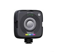Compact pour selfie léger 7,6 cm ABS pour des appels vidéo durables (noir) | Batterie rechargeable par USB, 3 modes d'éclairage, tons chauds naturels froids, longue durée de vie, pas besoin de câbles