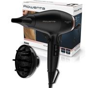 Compact Pro - Sèche-cheveux haute puissance 220 W, moteur professionnel AC, haute performance, 4 réglages/température, coup d'air froid, buse concentratrice 9 mm, diffuseur boucles, CV6930