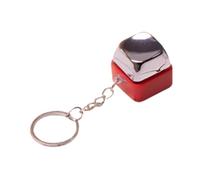 Compact Shock Button - Electric Pendant Toy for Trick Fun | PP Metal with Lightweight Build, Small Fidget Game, School Meeting, Homework, Study, Travel Commute, Offices, Parties, Halloween