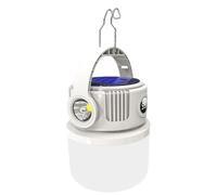 Compact Solar Lantern, Portable Led Light, 4.41in Waterproof with Bright Beam, Rechargeable Camping Flashlight, Outdoor Lantern with Foldable Design, Solar Lamp for Pathway and Backyard