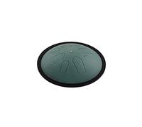 Compact Steel Tongue Drum Meinl - Sonic Energy - Si Mineur - Vert foncé