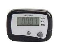 Compact Step Counter - Digital LCD Walking Calories Podometer, Design portable avec clip | Essential Fitness for Men Women Kids Adults Seniors Running Exercise Health Monitoring
