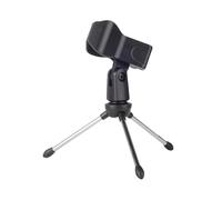 Compact Support - Portable Tabletop Stand for Vocal Use | Lightweight Build with Secure Grip, Flexible Angle Control for Podcasting Setup, Chat, Classes and Stage Presentation