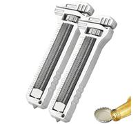 Compact Titane Multitool, Mini Clé Multitool avec Clé de Poche Réglable, Décapsuleur, Extracteur de Clous & Outil Multi-EDC pour Camping, Randonnée, Voyage (2)