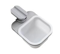 Compact Trash Can, Rotating Clip On Bin, Desk Storage Cans with Easy Access Feature, Mini Garbage Can, Table Shelf Farmhouse Dorm Apartment, Trash Cans with Lightweight Build, Mini Bin for Daily Use