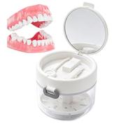 Compact Travel Retainer Case - A Sophisticated, Sanitary Storage Solution For All Your Appliances, Engineered For Leakproof Reliability During Travel, School, Or Work, Premium Construction Desi