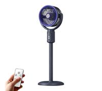 Compact Ventilateur Sur, Pied Chambre 5, Vitesses Minuterie De, 8 Heures | Versatile Brasseur D'Air, Chambre Salon Maison, Bureau Dortoir Table, de Chevet Chevet, Outdoor Multiuse Compact