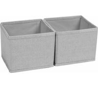 Compacteur 2er-Set BOSTON 14 × 14 × 12 cm, gris