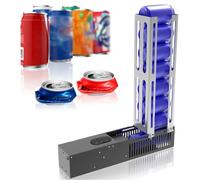 Compacteur Canette BièRe Broyeur de canettes de soda Broyeurs électriques en aluminium Recyclage Comptoir automatique 8/12/16 oz Remplissage 8 à la fois robuste pour canettes de en alumini