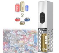Compacteur Canette BièRe Broyeur de canettes de soda électrique de cuisine, broyeur de canettes en aluminium de 12 oz/16 oz, montage mural, recyclage de canettes de et de bouteilles d'eau e