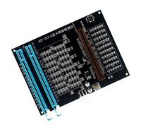 Compactly AGP PCIExpress Analyseur de carte détecte les défaillances courantes des cartes graphiques avec LED Testeur vidéo AGP PCIE