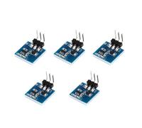 Compactly TTP223 Module de commutateurs tactiles capacitifs larges tensions DC 2,5 V 5,5 V Contrôle de la sensibilité pour les amateurs d'électronique Commutateurs tactiles auto-flocage réglables