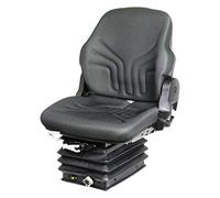 Compacto Basic W en tissu vert anthracite/argent MSG 83/721 (1288537) - Siège de tracteur / tracteur.