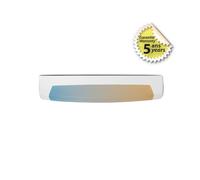 Réglette LED Salle de Bain Interrupteur ON/OFF 8W 1100lm 120° Étanche IP44 IK08 438.5mm - CCT (3000K-6000K) EL-100171