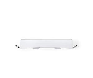 Compactor Bath Clever Etagère de douche pivotable, Blanc, 44 x 16 x H 7 cm, RAN9652