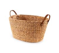 Compactor Grand Panier à Linge Belize, Jacinthe d'eau, Beige, 60 x 45 x 37 cm, RAN6826 Naturel