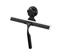 Compactor BESTLOCK Black Raclette de Douche - Ultra-Facile à Installer, Antirouille, Imperméable, Supporte jusqu'à 3 kg - Noire