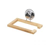 Compactor Bestlock - Porte-papier hygiénique, bambou/chrome RAN5804